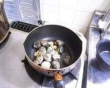 ブロッコリのアサリスープ蒸し作り方3写真