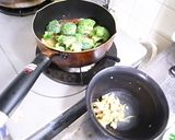 ブロッコリのアサリスープ蒸し作り方8写真