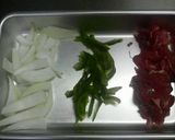 味噌味の肉野菜炒め作り方1写真