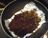 コーヒー出がらしと茶がらで燻製した豚作り方2写真