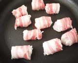 里芋の肉巻き～きのこあんで作り方7写真