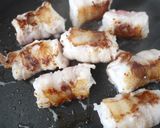里芋の肉巻き～きのこあんで作り方8写真