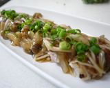 里芋の肉巻き～きのこあんで作り方9写真