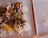 ミックスフルーツとカレーのサンドイッチ♬作り方3写真