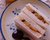 ミックスフルーツとカレーのサンドイッチ♬作り方4写真