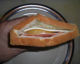 缶詰のパインを使ったホットサンド作り方2写真