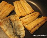 甘辛♪さんまの胡麻照りかば焼き作り方6写真