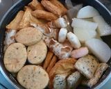 白だしで汁が濁らない☆あっさりおでん作り方3写真