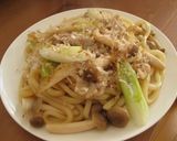 きのこが香る♪しめじの焼きうどん作り方6写真
