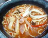 トマト味*チーズプラスでコク味ちゃんぽん作り方6写真