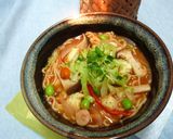 トマト味*チーズプラスでコク味ちゃんぽん作り方7写真
