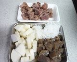 圧力鍋で簡単トロ～リ牛すじ煮作り方2写真