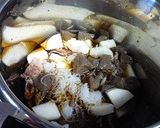 圧力鍋で簡単トロ～リ牛すじ煮作り方3写真