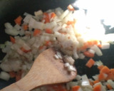 【伊藤園】の一日分の野菜でピラフ作り方4写真