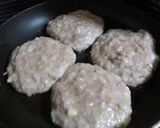 鶏ミンチとなめたけのヘルシーハンバーグ☆作り方3写真