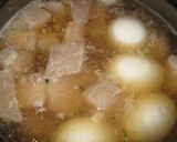 豚バラ肉と卵のナンプラー煮込み♪作り方5写真