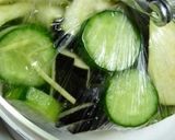 茄子と胡瓜マスタードとオリーブ油の漬け物作り方4写真
