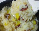 秋の味覚＊さつまいもごはん作り方7写真