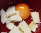 チーズinスクランブルエッグ作り方1写真