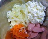 魚ニソとキャベツの変わり胡麻和え作り方3写真