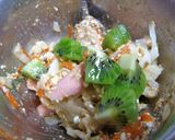 魚ニソとキャベツの変わり胡麻和え作り方4写真