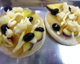 白桃とさつま芋のトースト作り方4写真