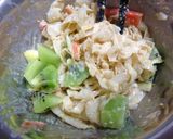 カニカマとキャベツのソース風味胡麻和え作り方4写真