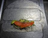 アジア風じゃないスモークサーモン生春巻き作り方3写真