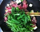 もやしと牛肉のオイスターソース炒め作り方2写真
