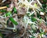 もやしと牛肉のオイスターソース炒め作り方4写真