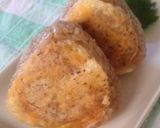 ウスターソースとチーズで洋風焼きおにぎり作り方6写真