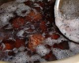 *栗の渋皮煮*作り方3写真