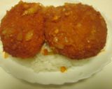 メンチとコロッケのチリソース風丼ぶり！作り方7写真