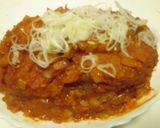 メンチとコロッケのチリソース風丼ぶり！作り方8写真