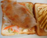 ☆ささみシート☆活用編♪ホットサンド♡作り方3写真