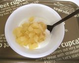 パンケーキに洋梨ヨーグルトソース♪作り方3写真