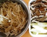 レモン香る♪ごぼうと舞茸の磯バタソテー作り方1写真