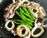 イカとシシトウのわた焼き～大人味！作り方3写真