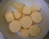 １日分の野菜ジュースでさつま芋煮作り方1写真