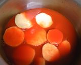 １日分の野菜ジュースでさつま芋煮作り方2写真
