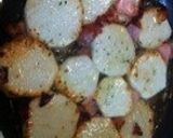 おつまみに。長芋ベーコンのオイル炒め作り方3写真