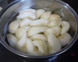 洋ナシの赤ワイン煮作り方2写真