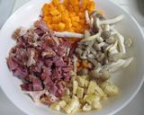 ティーパックだしで簡単炊き込みご飯作り方1写真
