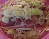 豚バラ肉のさっぱり蒸し料理作り方2写真