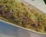 豚バラ肉のさっぱり蒸し料理作り方3写真