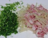 豚肉とごぼう炒め作り方1写真