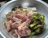 あえて素朴な田舎風味付けのセリ鍋作り方4写真