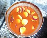 野菜ジュースでさつまいも煮作り方2写真
