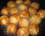 カリっ♪里芋の素揚げ 香味ねぎごま味噌味作り方3写真