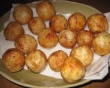 カリっ♪里芋の素揚げ 香味ねぎごま味噌味作り方4写真